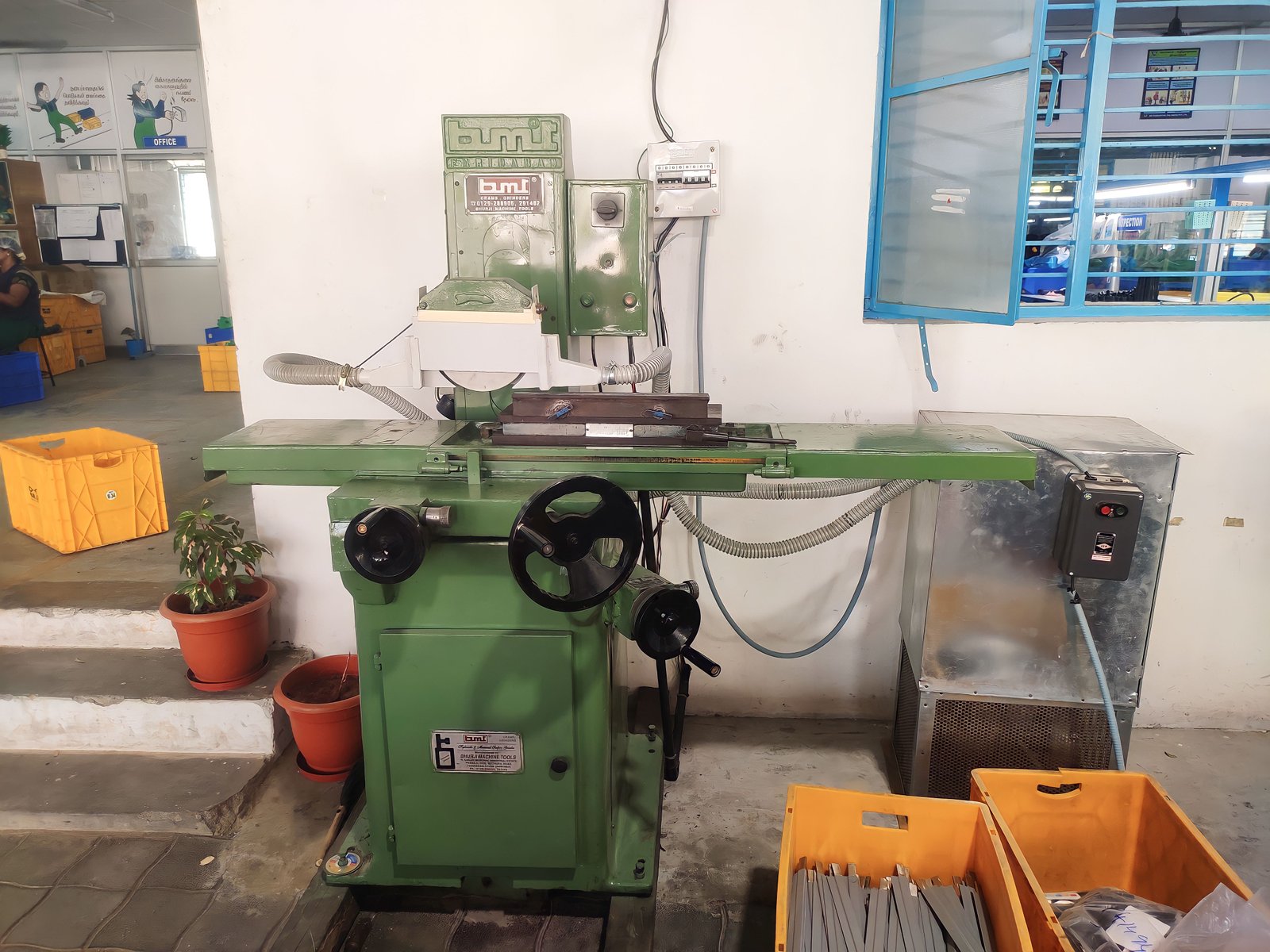 Surface Grinding Machine Of Dust Collector